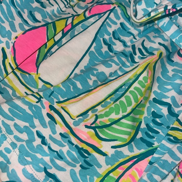 Lilly Pulitzer Ritz Romper in You Gotta Regatta - Picture 4 of 5